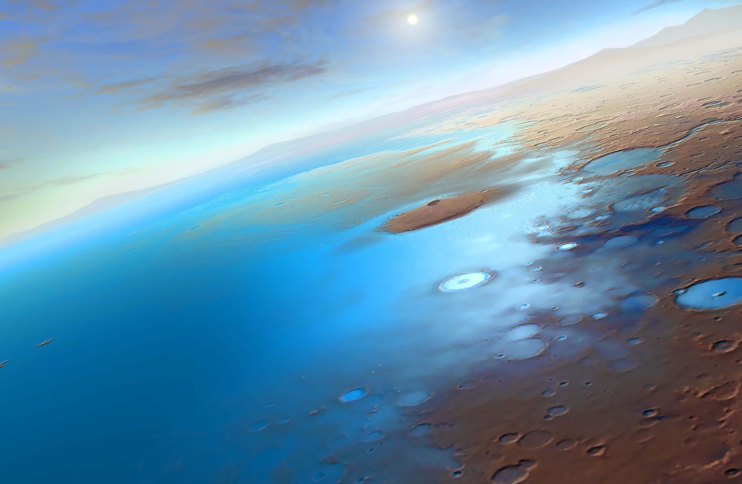 How Mars Lost Ocean Waters to the Underground: A Journey Beneath the Red Planet’s Surface